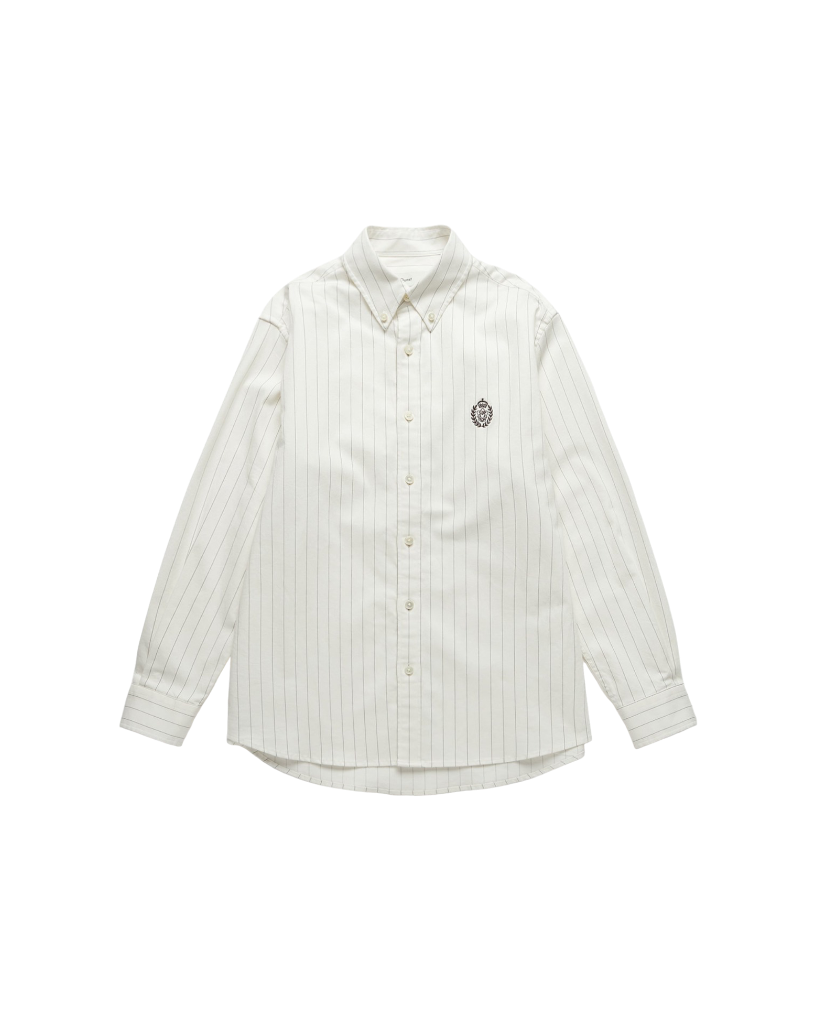 Unisex Classic Boyfriend Shirts In White Stripe