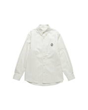 Unisex Classic Boyfriend Shirts In White Stripe