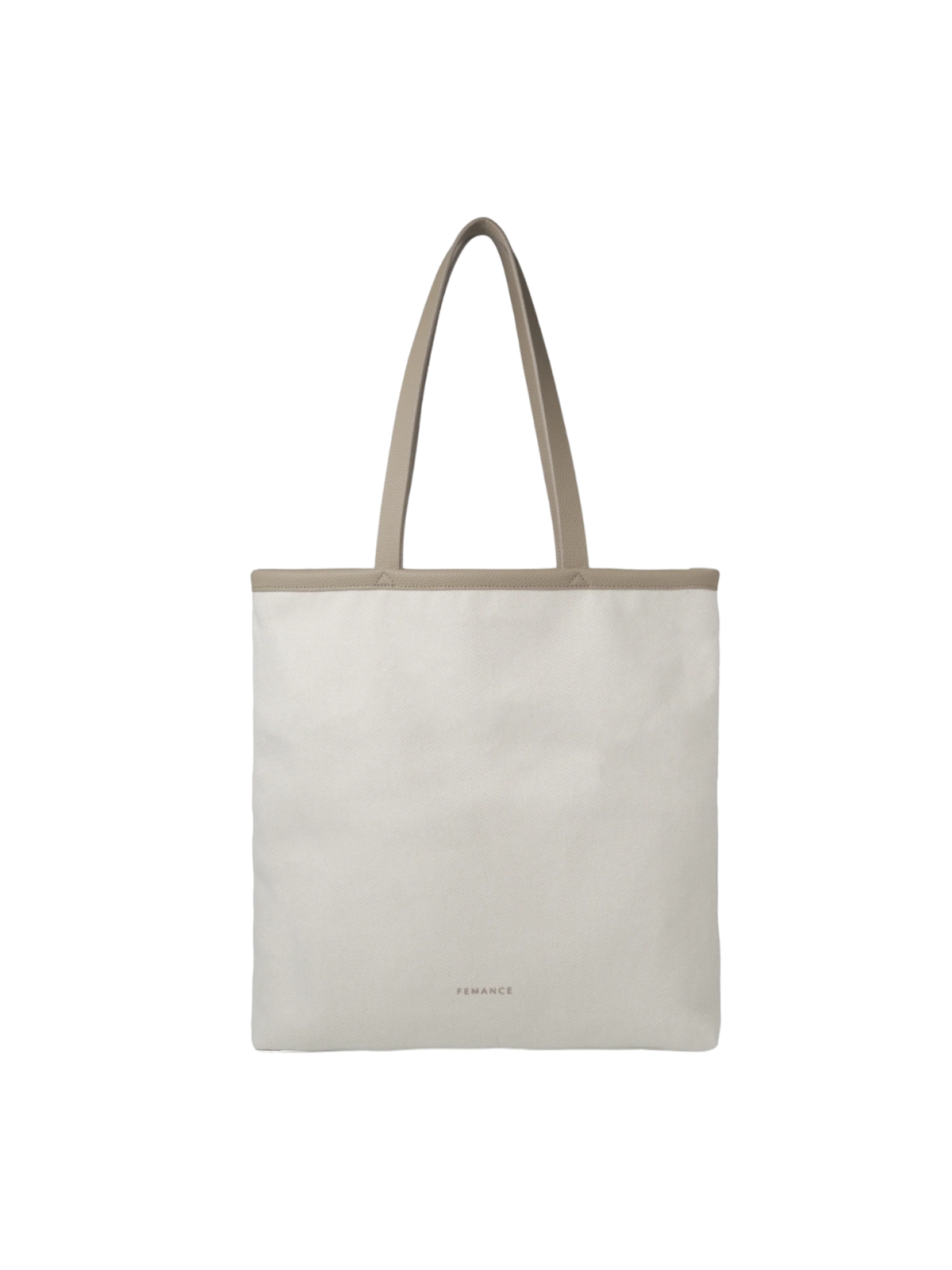 Recycled Tote Bag In Canvas Grey
