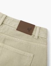 Color Dyeing Pants In Beige
