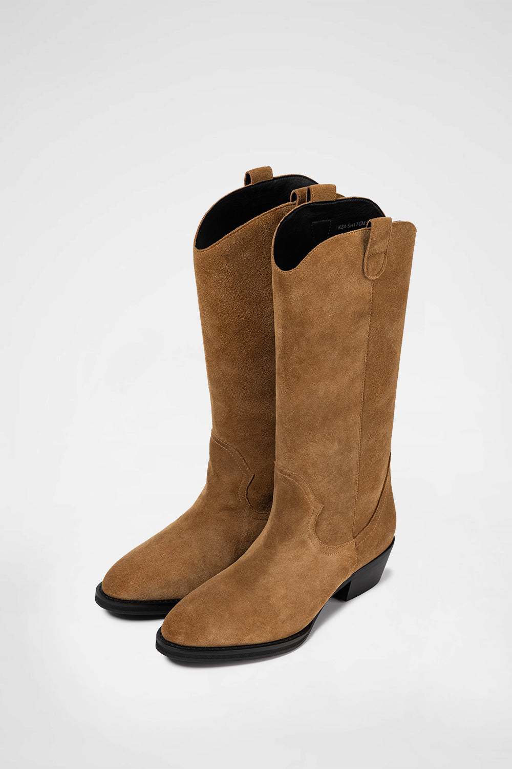 Mild Western Boots In Camel