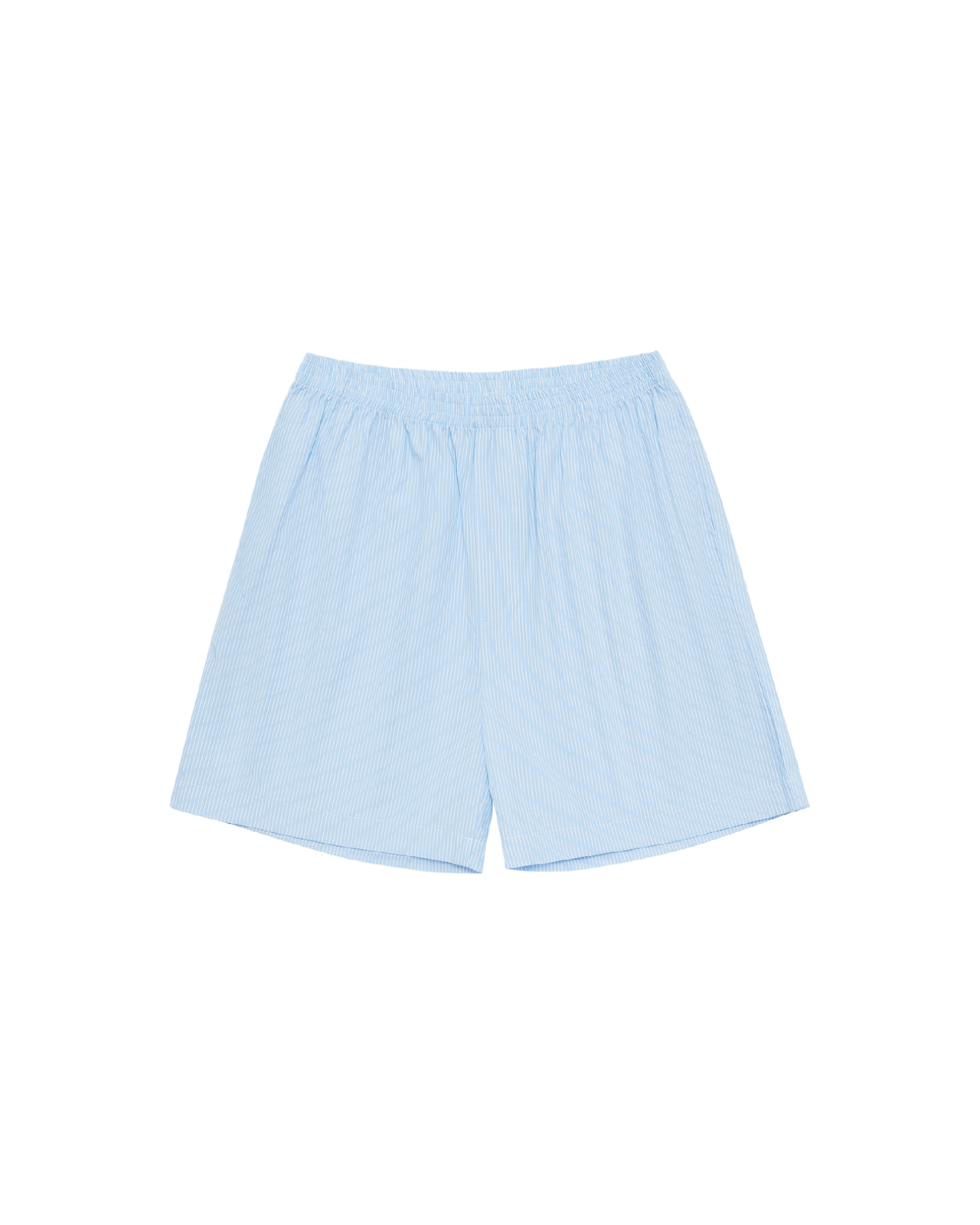 Leka Shorts In Light Blue Stripe
