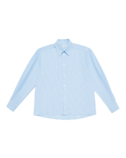 Leka Shirt In Light Blue Stripe