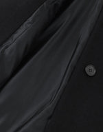 Cashmere Single Coat In Black