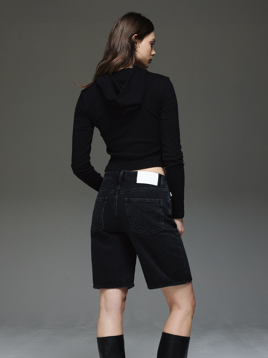 The Peggy Shorts In Black