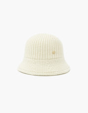 Wholegarment Wool Bucket Hat In Ivory