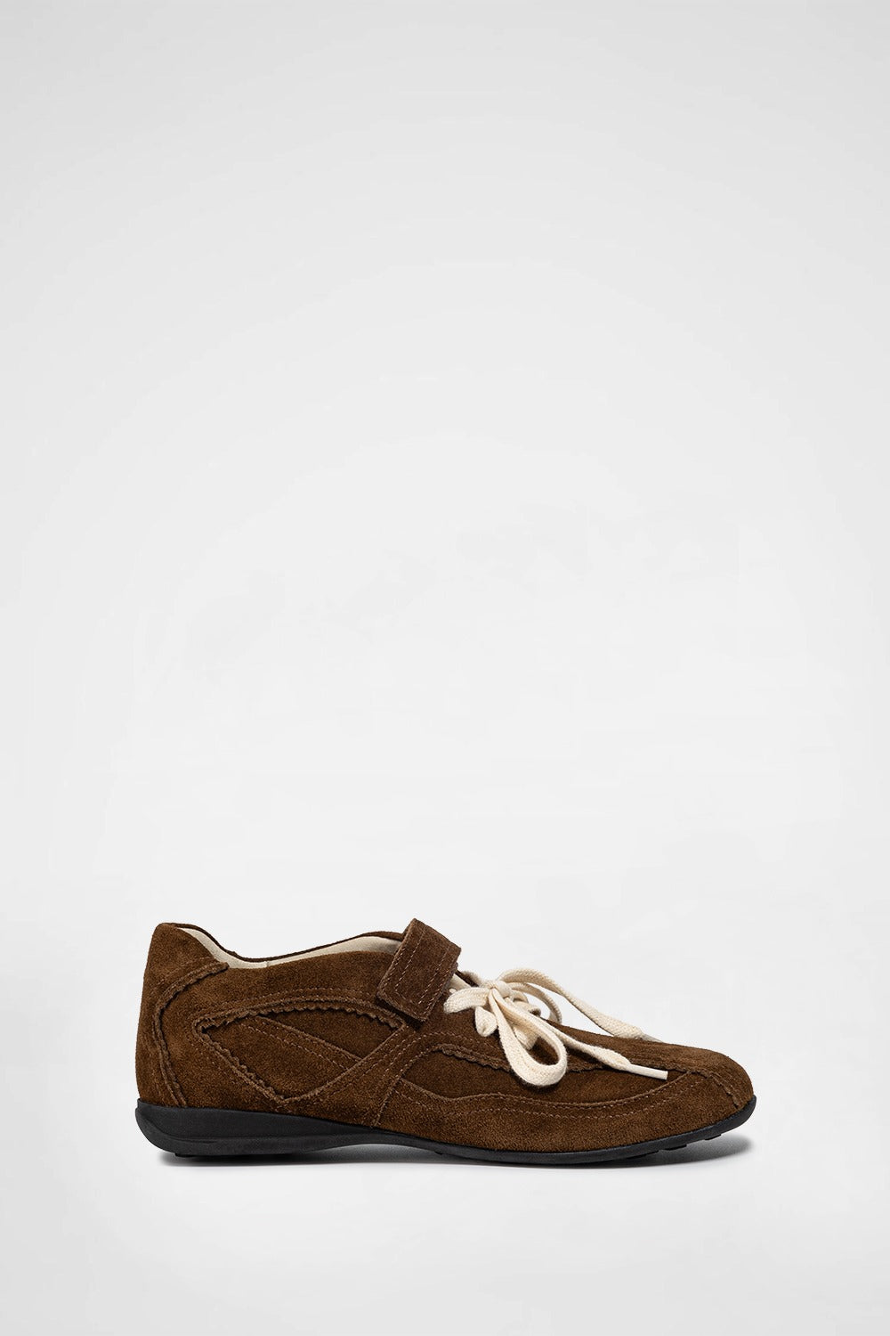 Pinking Mary Jane Sneakers In Brown