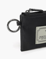 Foret Zip-wallet In Black