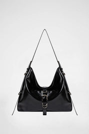 Didi Belted Big Bag In Black