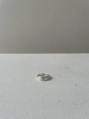Small Balancé Ring In Silver