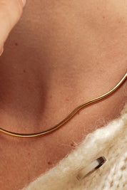 Golden Chain Necklace 2