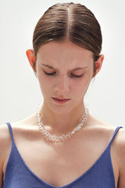 Clear Dewdrops Necklace