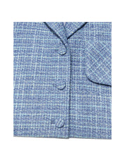 Nelle Tweed Jacket In Blue