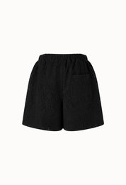 Lace Pajama Shorts In Black