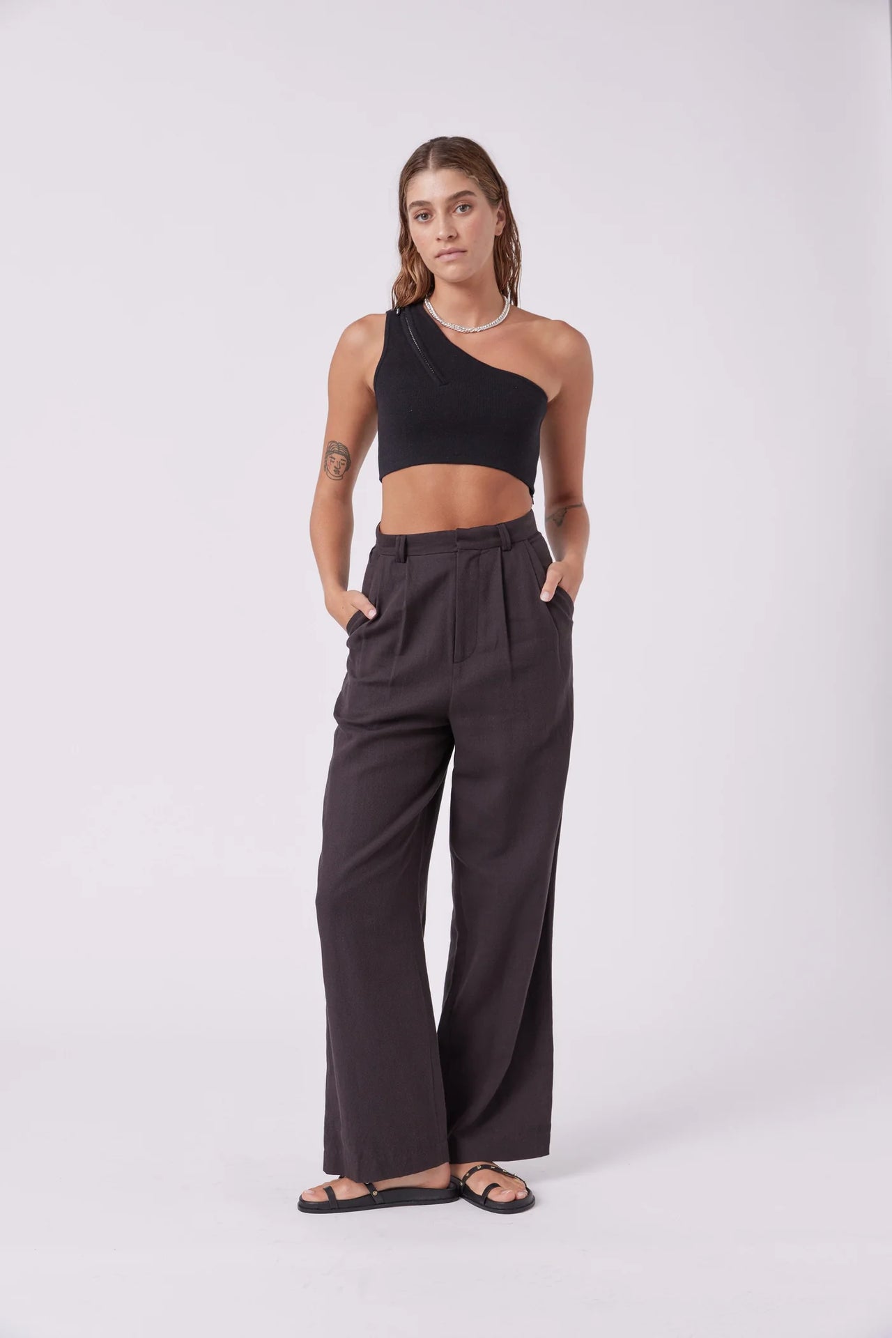 Tailored Pants In Black