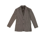 Herringbone Suit Jacket In Brown
