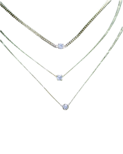 Solitaire Diamond Chain