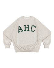 Aim Higher Club College Crew Sweater In Oat