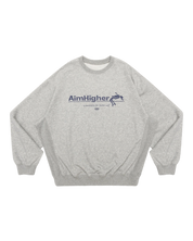 Aim Higher Club Light Sweater In Flecking Grey