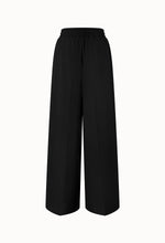 Zentra Elastic-waist Pants In Black