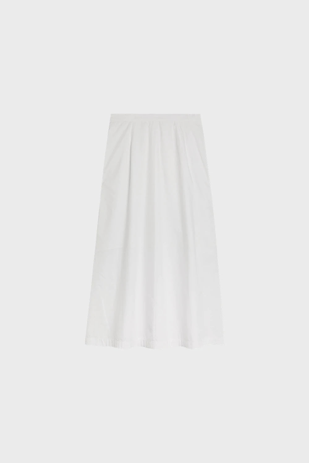 Long Flowy Skirt In White 038