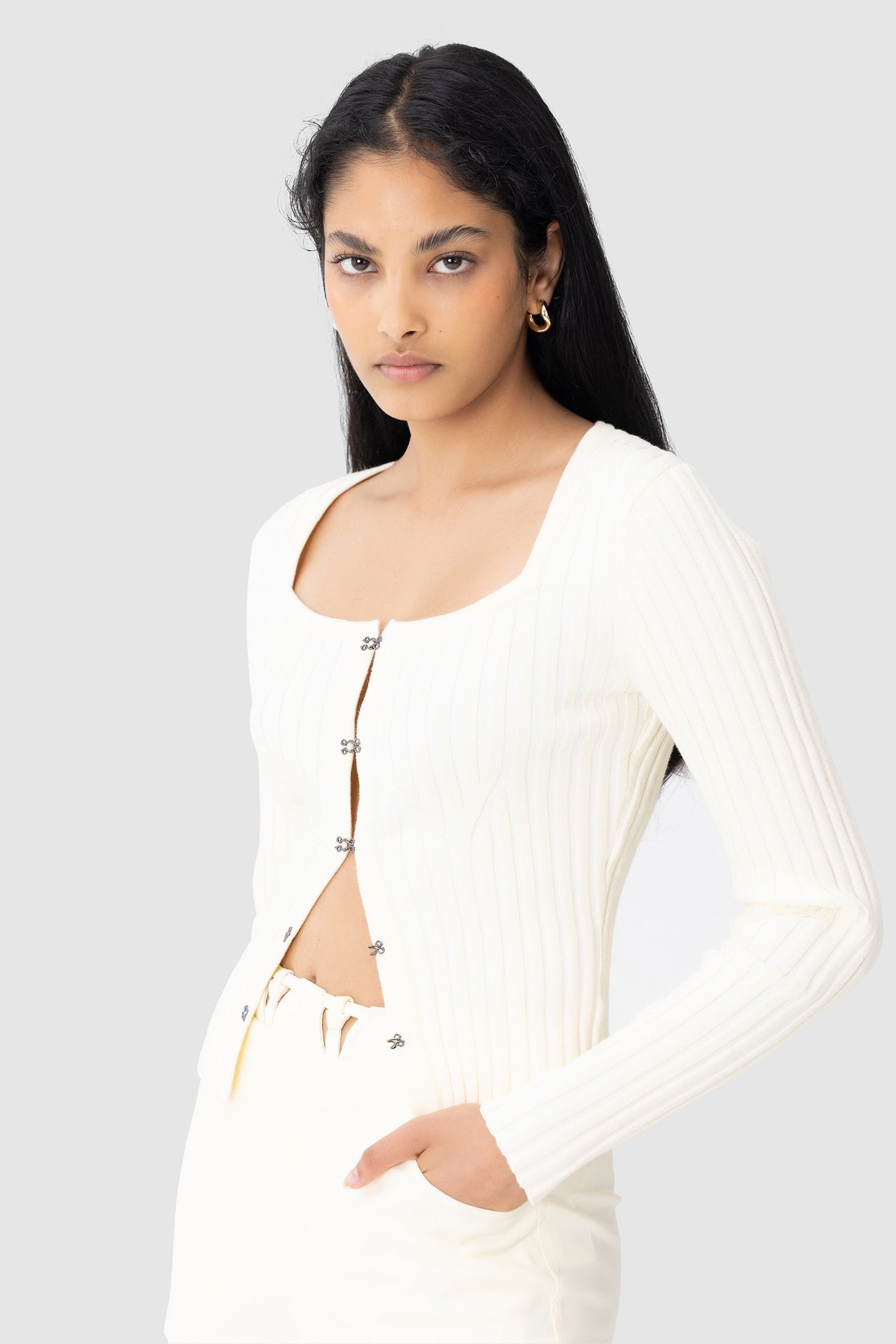 Ever After Knit Top In Butter