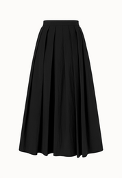 Pleated Full Skirt