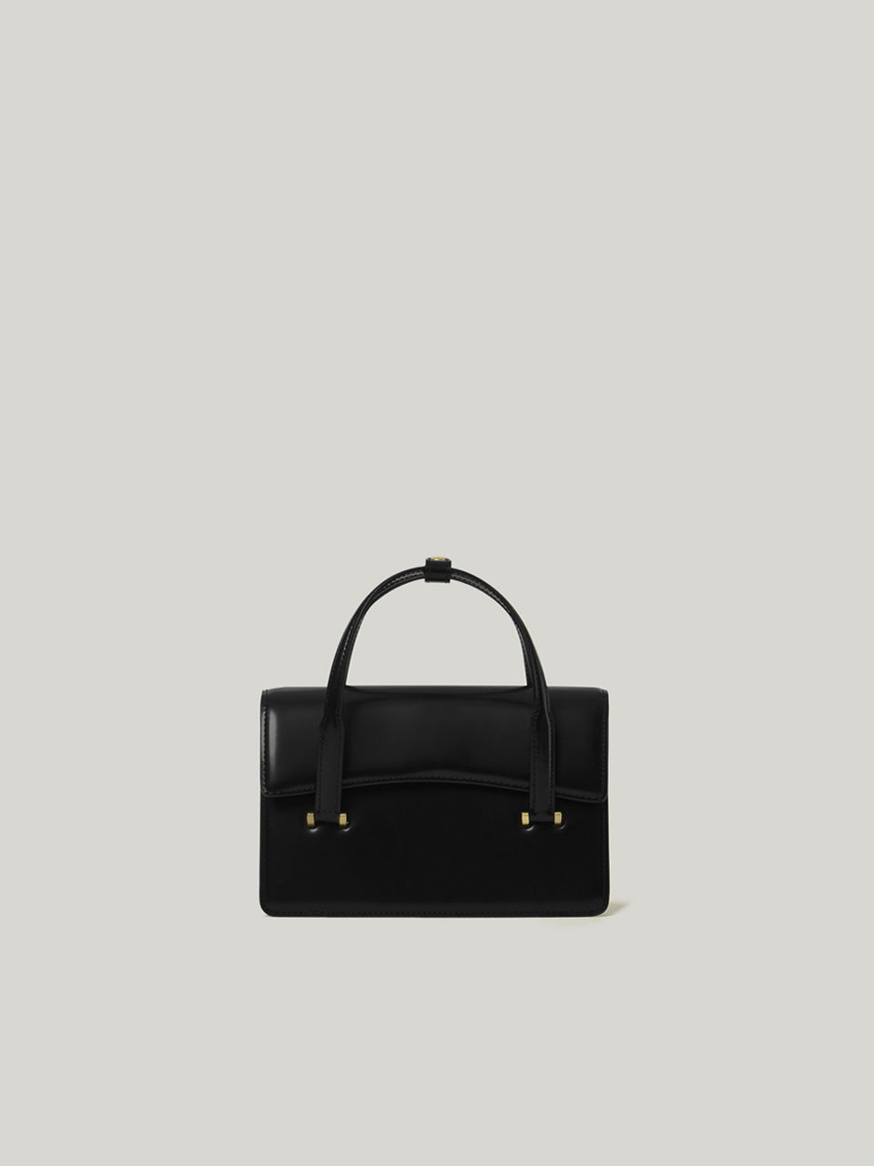 Charlotte Coupe Bag In Soft Black