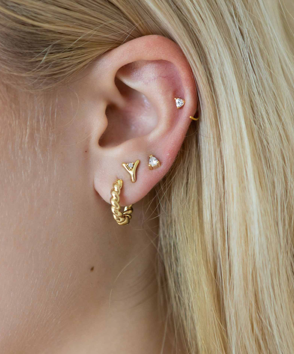 Natalie Hoop Earrings