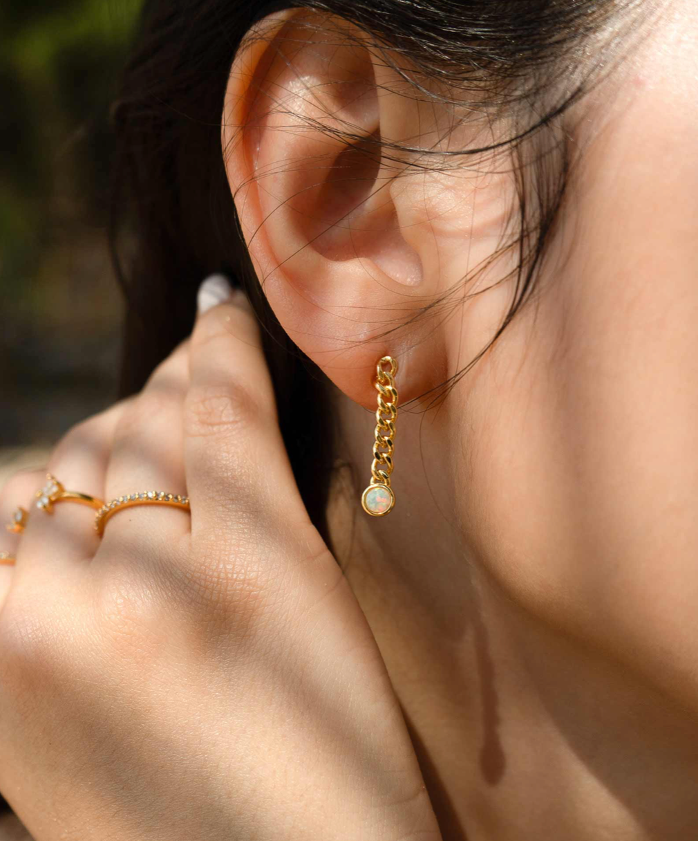 Ava Chain Earrings
