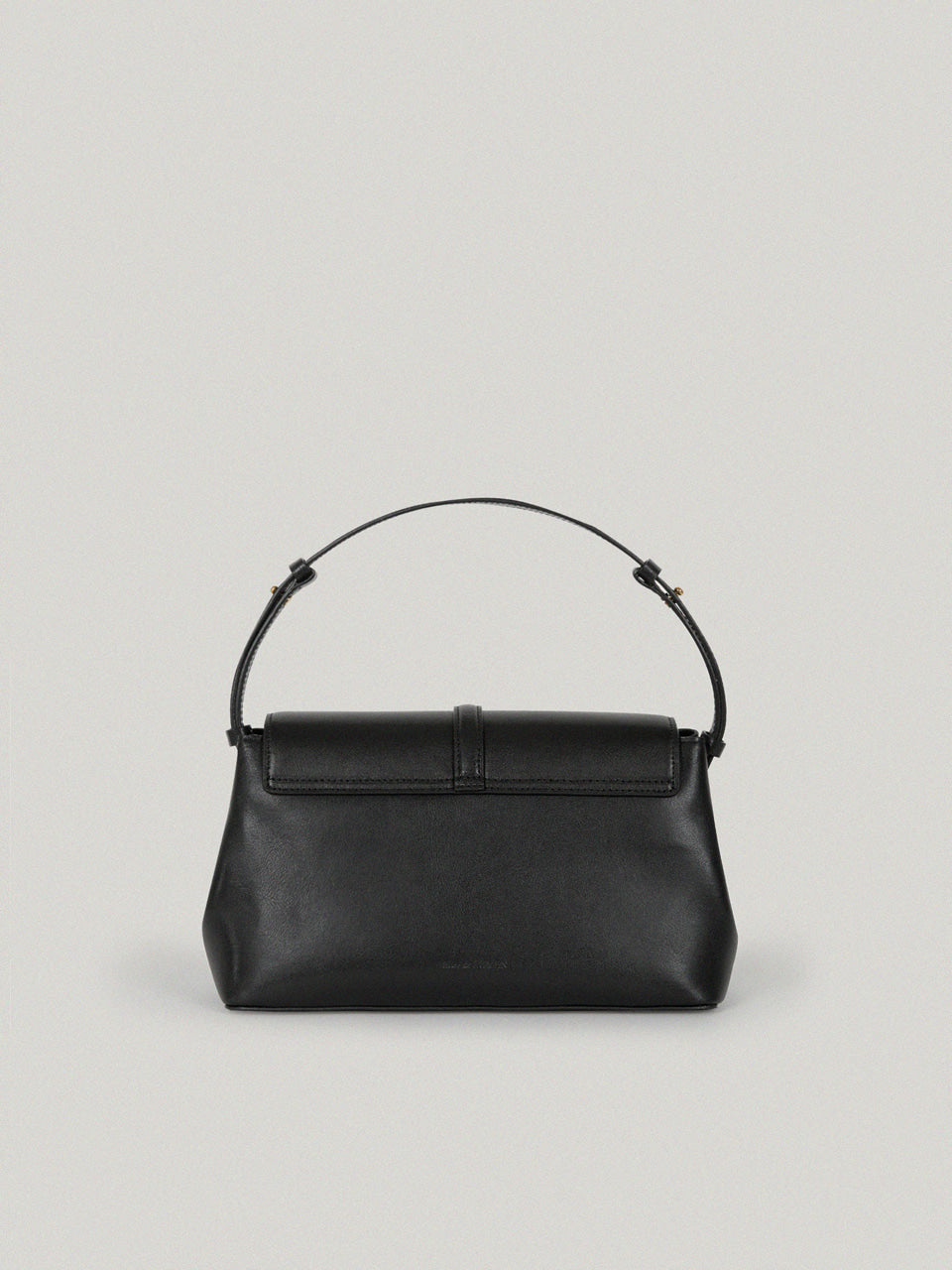Journal Shoulder Bag In Soft Black