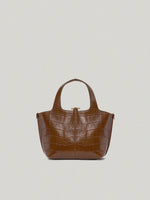 Panier Petit Bag In Pattern Brown