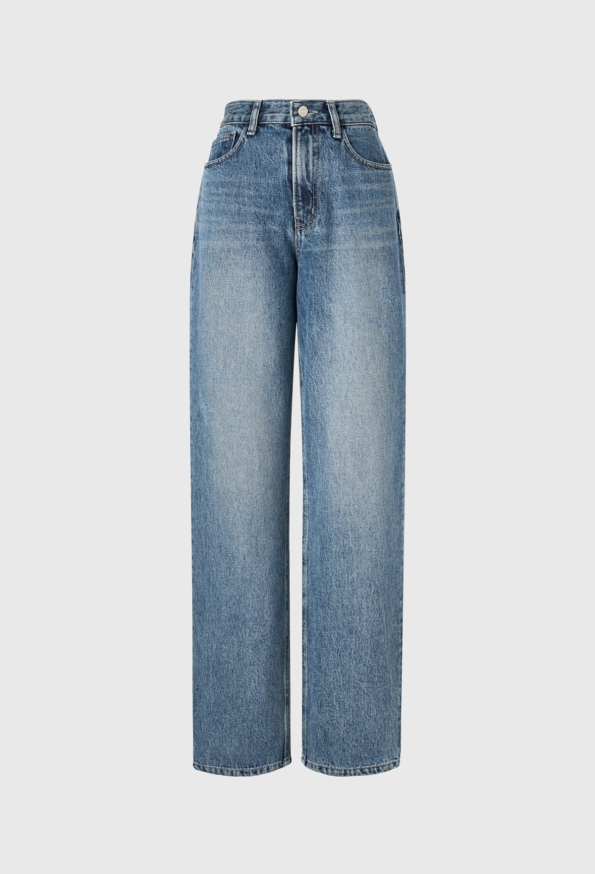 652 Straight-leg Denim Jeans