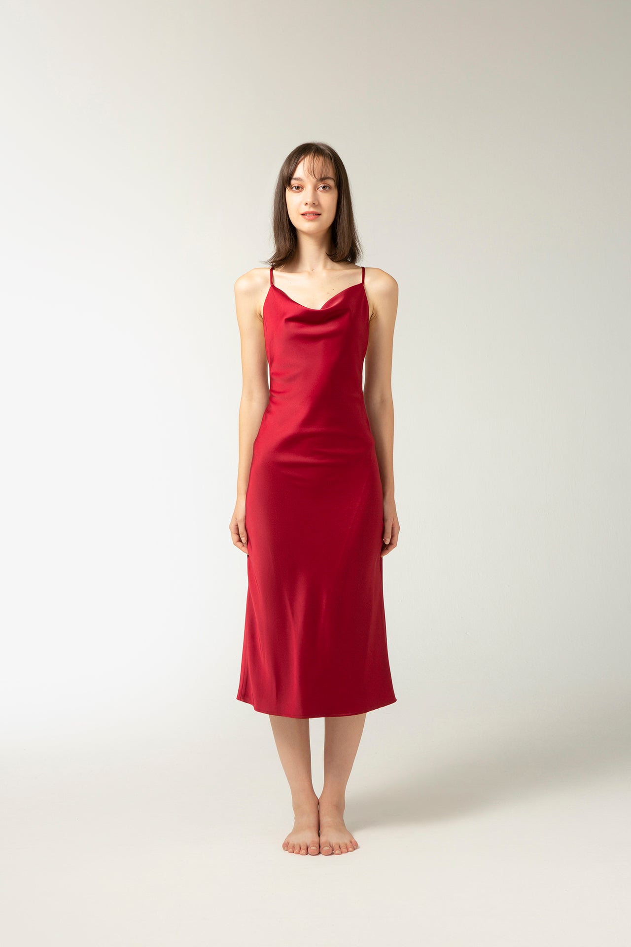 PAIGE Dress In Cherry