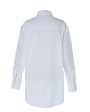 Oversized Wrap Shirt In White
