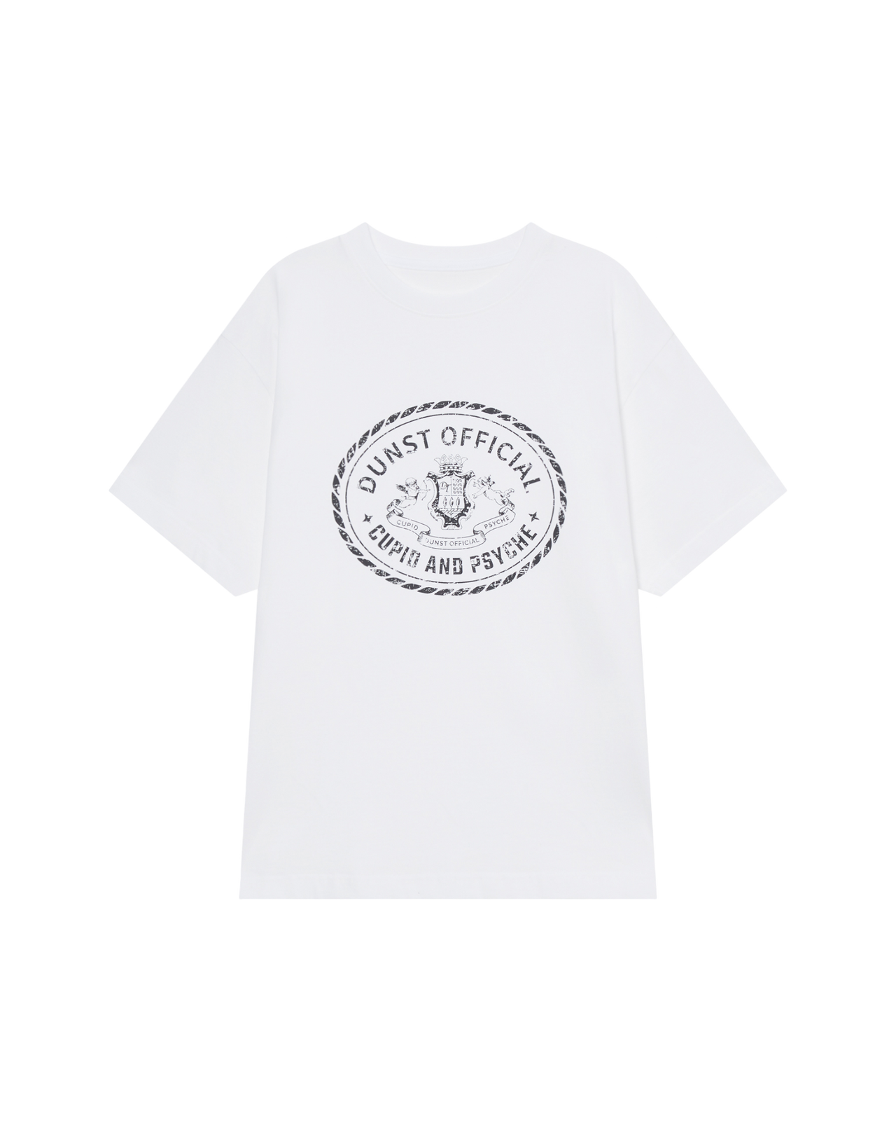 Unisex Cupid Campus T-shirt In Off White