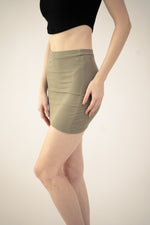 Body Mini Skirt in Moss