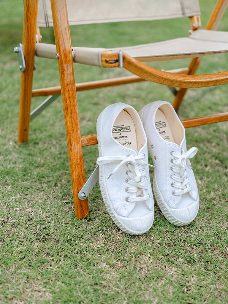白色純素 Cosette 運動鞋