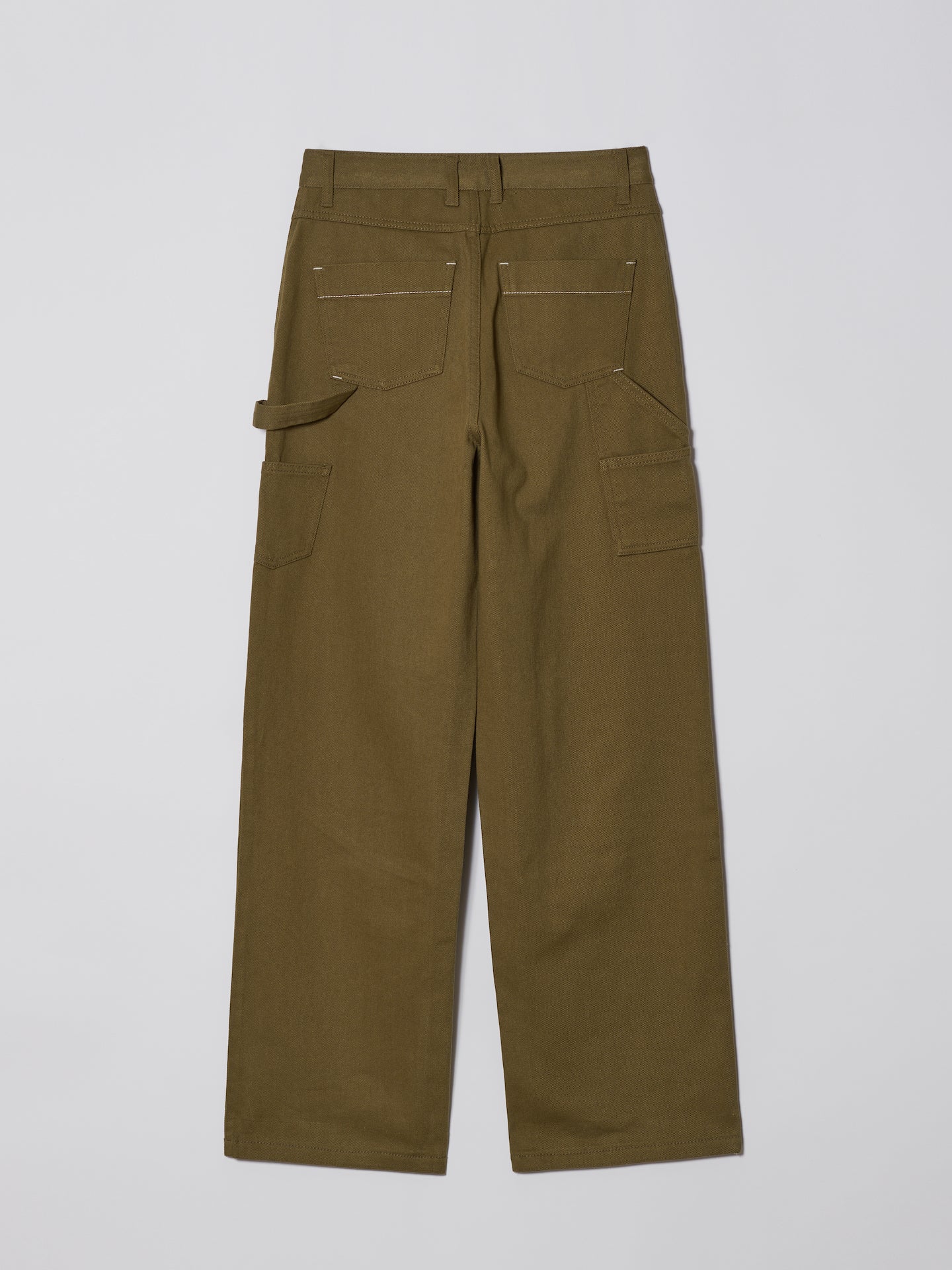 Wide Corduroy Pants In Beige