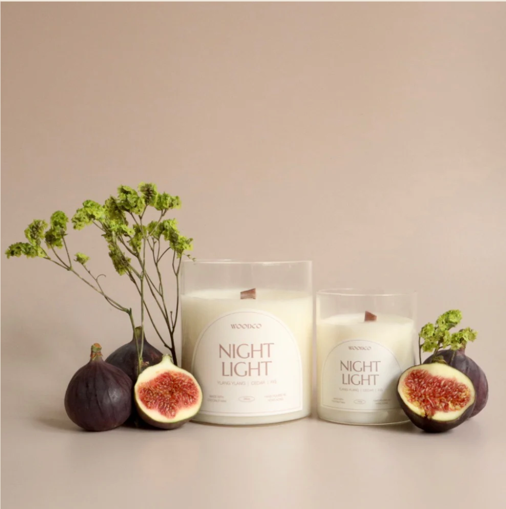 Night Light Scented Candle
