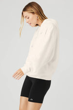 Accolade Hoodie In Ivory