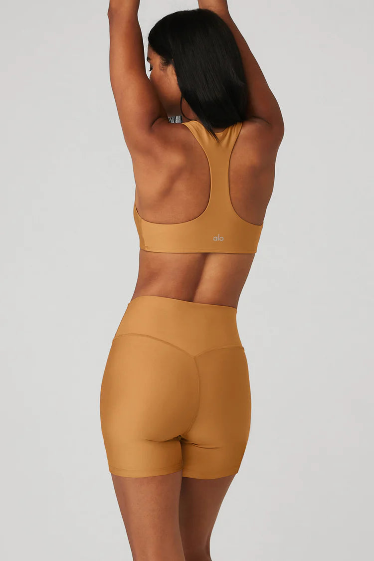 Airlift Advantage Racerback Bra In Toffee