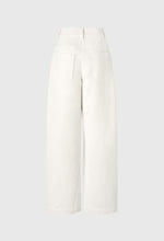 Cotton Baggy Pants In White