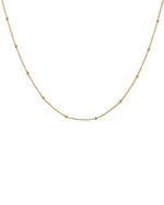 Pompom Satellite Chain Choker Necklace