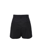 Co Stripe Short Pants In Black