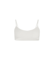白色針織胸罩