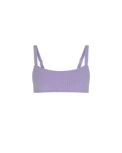 Lilac Cord Towelling Bralette