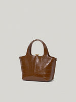 Panier Petit Bag In Pattern Brown