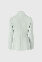 Hourglass Double-Breasted Short Coat In Mint