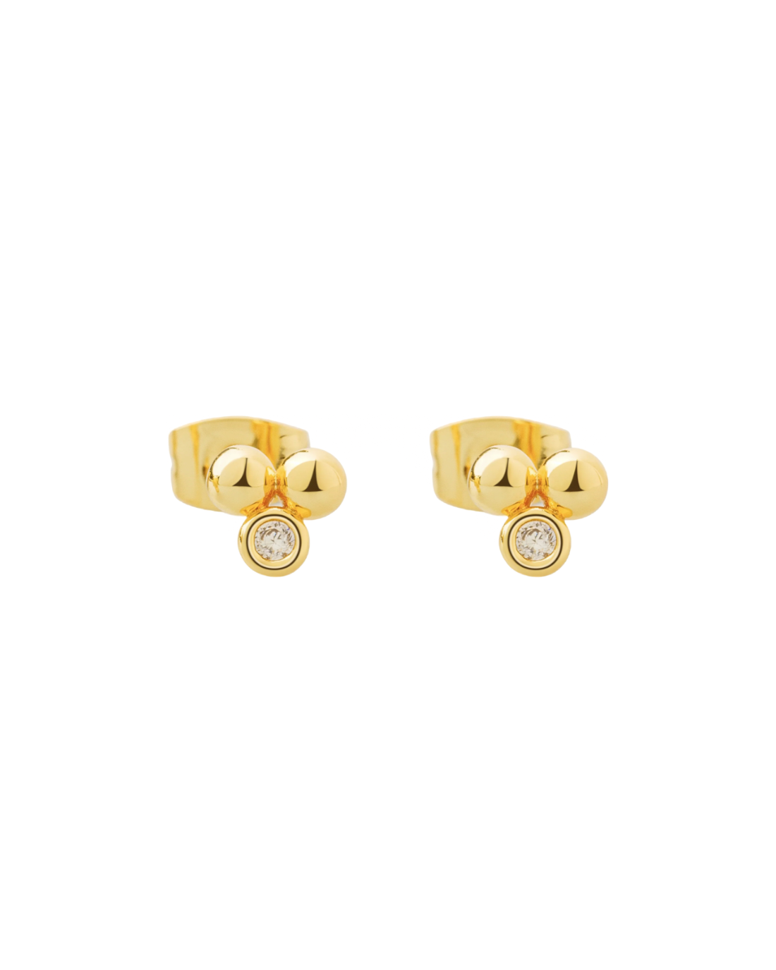Mabel 14k Gold Stud Earring